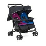 JOIE Aire Twin Stroller - Rosy and Sea